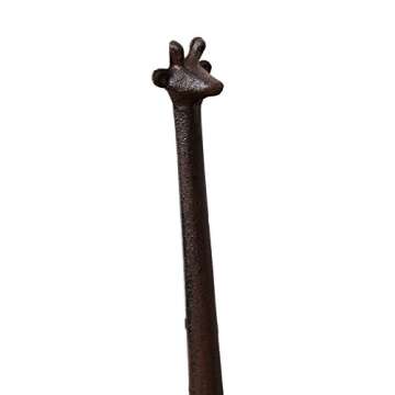 Ogrmar Giraffe Cast Iron Paper Holder for Kitchen & Bath