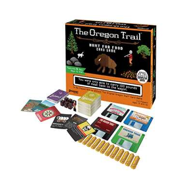 The Oregon Trail Hunt for Food Card Game for Fun Adventures