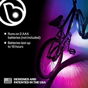 Brightz GoBrightz LED Bike Frame Light - Color Morphing