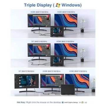 TOTU 13-in-1 USB C Hub for Windows and MacBook Pro