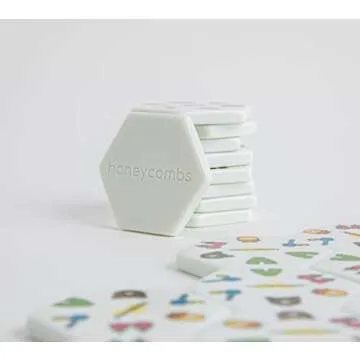 HoneyCombs Game: A Fun Matching Game for Kids and Families. Easy to Learn, Award Winning Tile Game, Educational, Gift for Kids and Adults Aged 5 and Up.