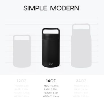 Simple Modern Food Jar Thermos for Hot & Cold Meals 