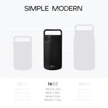 Simple Modern Food Jar Thermos for Hot & Cold Meals 