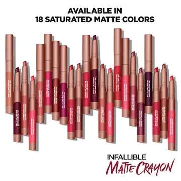 L'Oreal Infallible Matte Lip Crayon - Shop 18 Colors