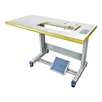 Juki DNU-1541S Industrial Sewing w/Safety Mechanism DNU 1541 Walking Foot Needle Feed,servo Motor,Table,lamp. DIY.