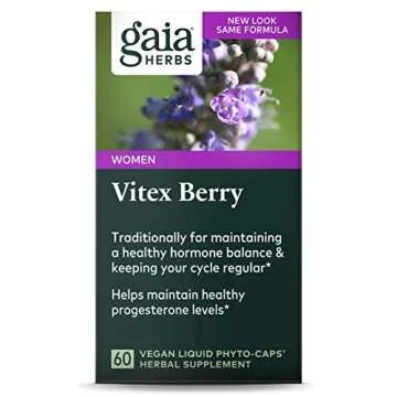 Gaia Herbs Vitex Berry Vegan Capsules for Women's Health