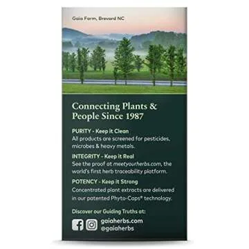 Gaia Herbs Vitex Berry Vegan Capsules for Women's Health