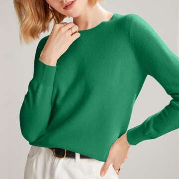 VBTAPA Women's Cashmere Sweaters - Trendy Styles for Winter