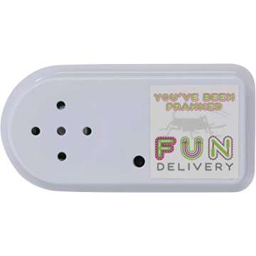 FUN delivery Frickin' Cricket: Hidden Chirping Sound Device to Prank Friends & Family – Fun Joke T...