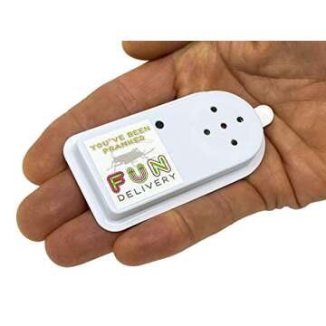 FUN delivery Frickin' Cricket: Hidden Chirping Sound Device to Prank Friends & Family – Fun Joke Toy for Parties & Offices – Perfect for Pranksters