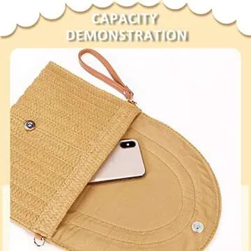 Chic QTKJ Woven Crossbody Bags for Women - 7 Colors Available