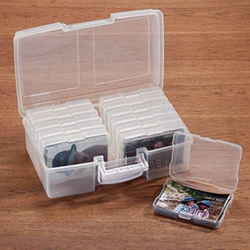 Plastic Photo Storage Set of 17 for Safe Organization