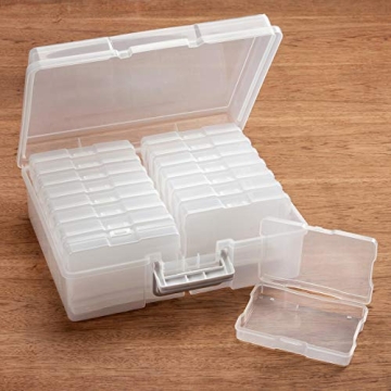 Plastic Photo Storage Set of 17 for Safe Organization