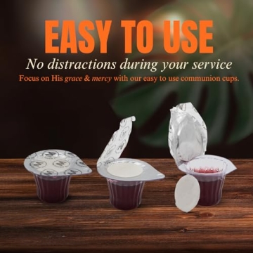 Miracle Meal Communion Cups - 250 Pre-Filled Convenient Sets