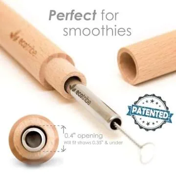 EcoTribe Metal Straws - Eco-Friendly Drinking Solution