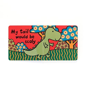 Jellycat If I Were a Dinosaur Touch and Feel Board Book