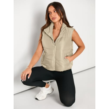 AUTOMET Puffer Vest Stylish Women's Winter Layering