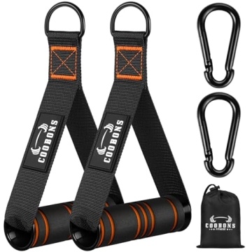 Heavy Duty Exercise Handles for Cable Machines & Gyms