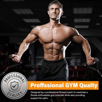 Heavy Duty Exercise Handles for Cable Machines & Gyms