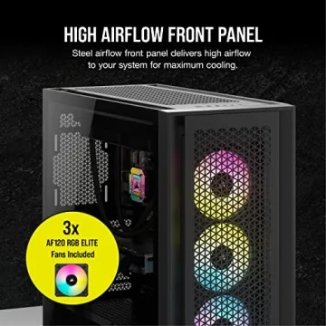 Corsair 5000D RGB AIRFLOW Case for Optimal Cooling and Style