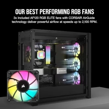 Corsair 5000D RGB AIRFLOW Case for Optimal Cooling and Style