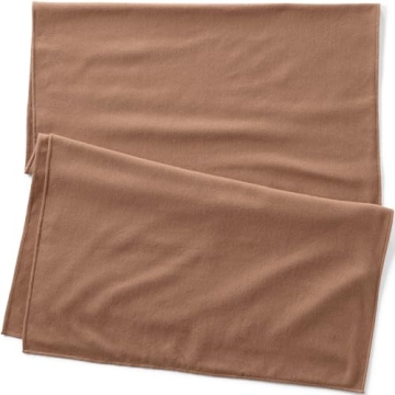 Lands' End Women's CashTouch Shawl Wrap Warm Tawny Brown
