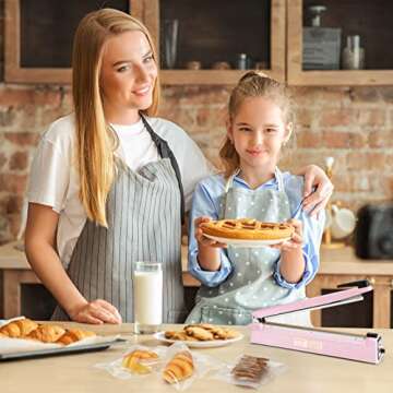 METRONIC Impulse Sealer 12 inch, Manual Heat Sealer Machine for Plastic Bags, Shrink Wrap Bag Sealer...