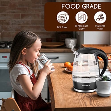 Stylish Aigostar Electric Kettle - Fast Boiling Convenience
