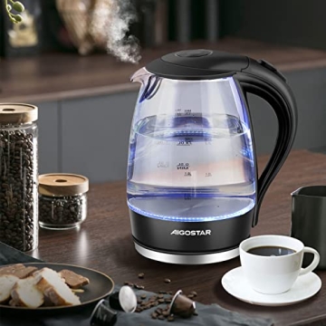 Stylish Aigostar Electric Kettle - Fast Boiling Convenience