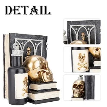 WONDER GARDEN Halloween Skulls Heads - Unique Skull Decor