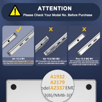 MOSISO Compatible with MacBook Air 13 inch Case 2022 2021 2020 2019 2018 Release A2337 M1 A2179 A1932 Touch ID, Plastic Hard Shell Cover&Keyboard Cover for MacBook Air 13.3 inch Case, Airy Blue