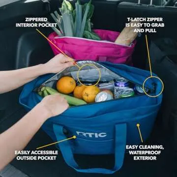 RTIC Everyday Insulated Tote for Beach, Camping & Travel