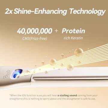 LivChic Small Flat Iron - Ideal for Short Hair Styling