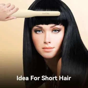 LivChic Small Flat Iron - Ideal for Short Hair Styling