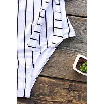 CUPSHE Stylish One Piece Wrap Tie Swimwear for Women