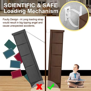 4our Kiddies Anti-Tip Furniture Straps for Child Safety