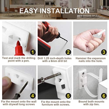 4our Kiddies Anti-Tip Furniture Straps for Child Safety