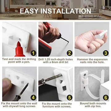 4our Kiddies Anti-Tip Furniture Straps for Child Safety