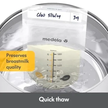 Medela 100-Count Breast Milk Storage Bags Freezer-Safe