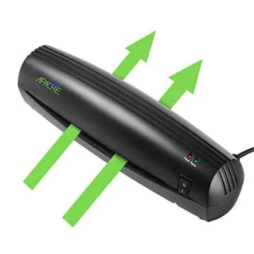 Apache AL13 13" Thermal Laminator and 20 Laminator Pouches