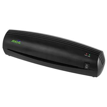 Apache AL13 13" Thermal Laminator and 20 Laminator Pouches