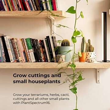 PlantSpectrum16 I Professional Grow Light 16Watt | for All Plants & Growth Stages