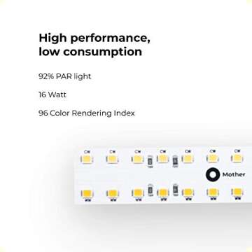 PlantSpectrum16 I Professional Grow Light 16Watt | for All Plants & Growth Stages