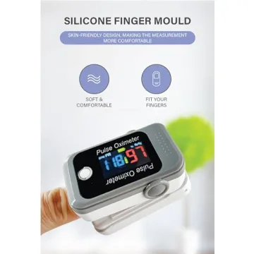 Fast Accurate SpO2 Heart Rate Monitor FINGEG TIP OXIMETER