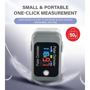 Fast Accurate SpO2 Heart Rate Monitor FINGEG TIP OXIMETER