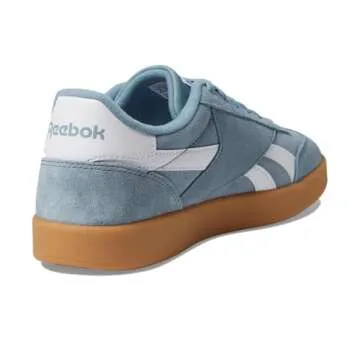 Reebok Unisex Smash Edge Sneaker, Soft Slate/White/Gum, 3.5 US Men