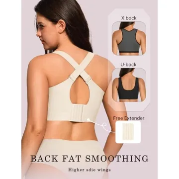 OEAK Wireless Jelly Bra - Comfortable No Underwire Support