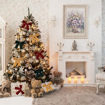 TONIFUL Velvet Ribbons Set for Crafting and Gift Wrapping