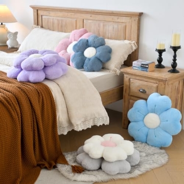 Buy Flower Shaped Pillow Soft Decorative Cushion for Home