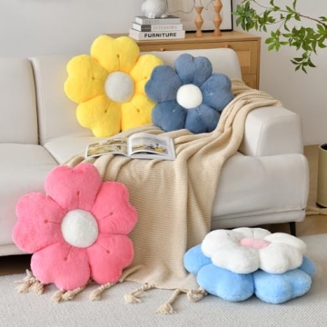 Buy Flower Shaped Pillow Soft Decorative Cushion for Home